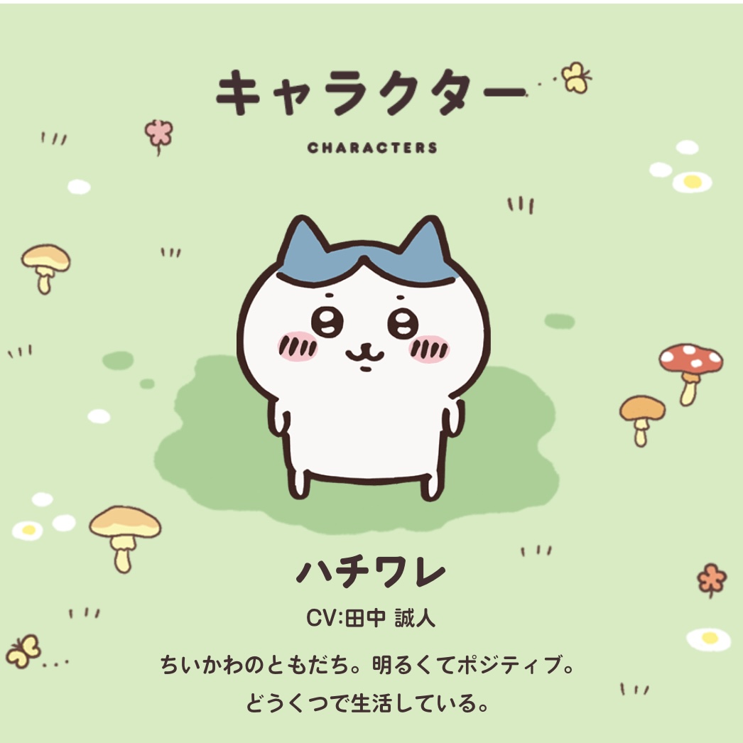 小八貓（ハチワレ）、角色介紹