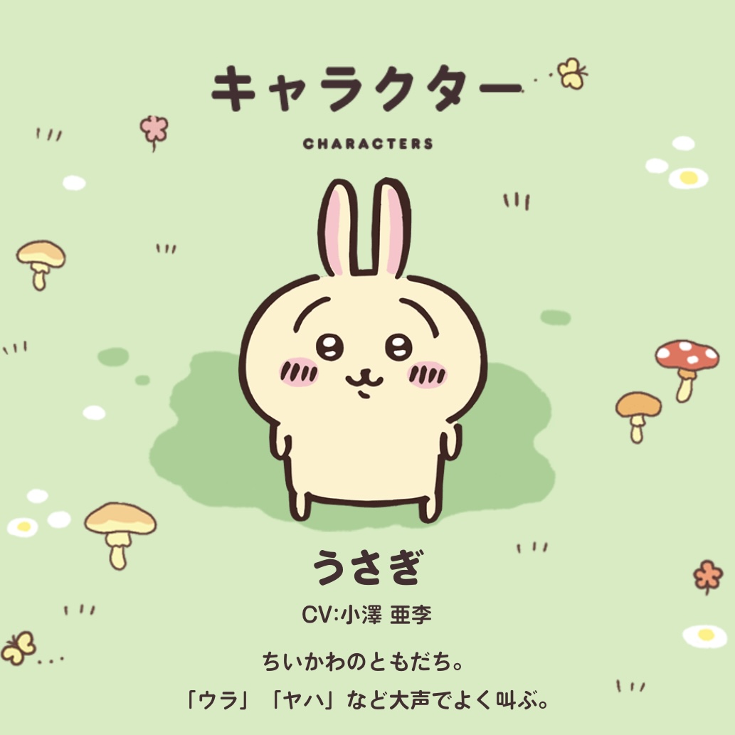 兔兔（うさぎ）、角色介紹